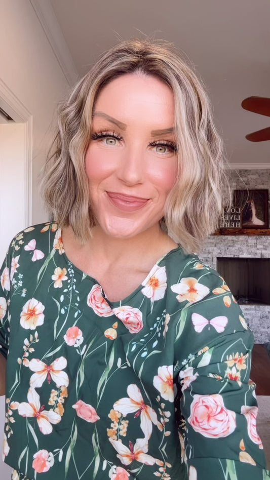 Fall Blossoms & Blooms Dress