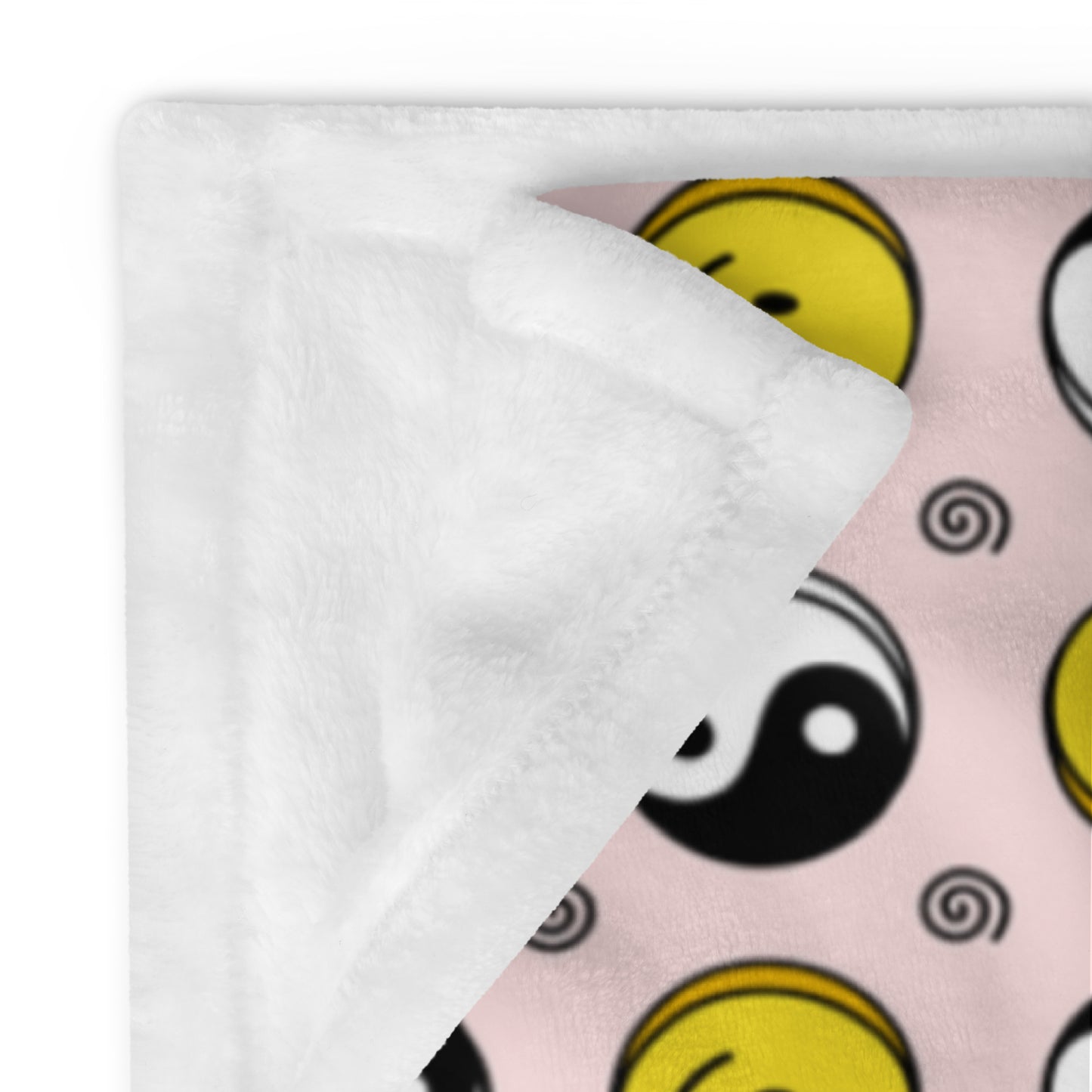 Smiley Face Throw Blanket