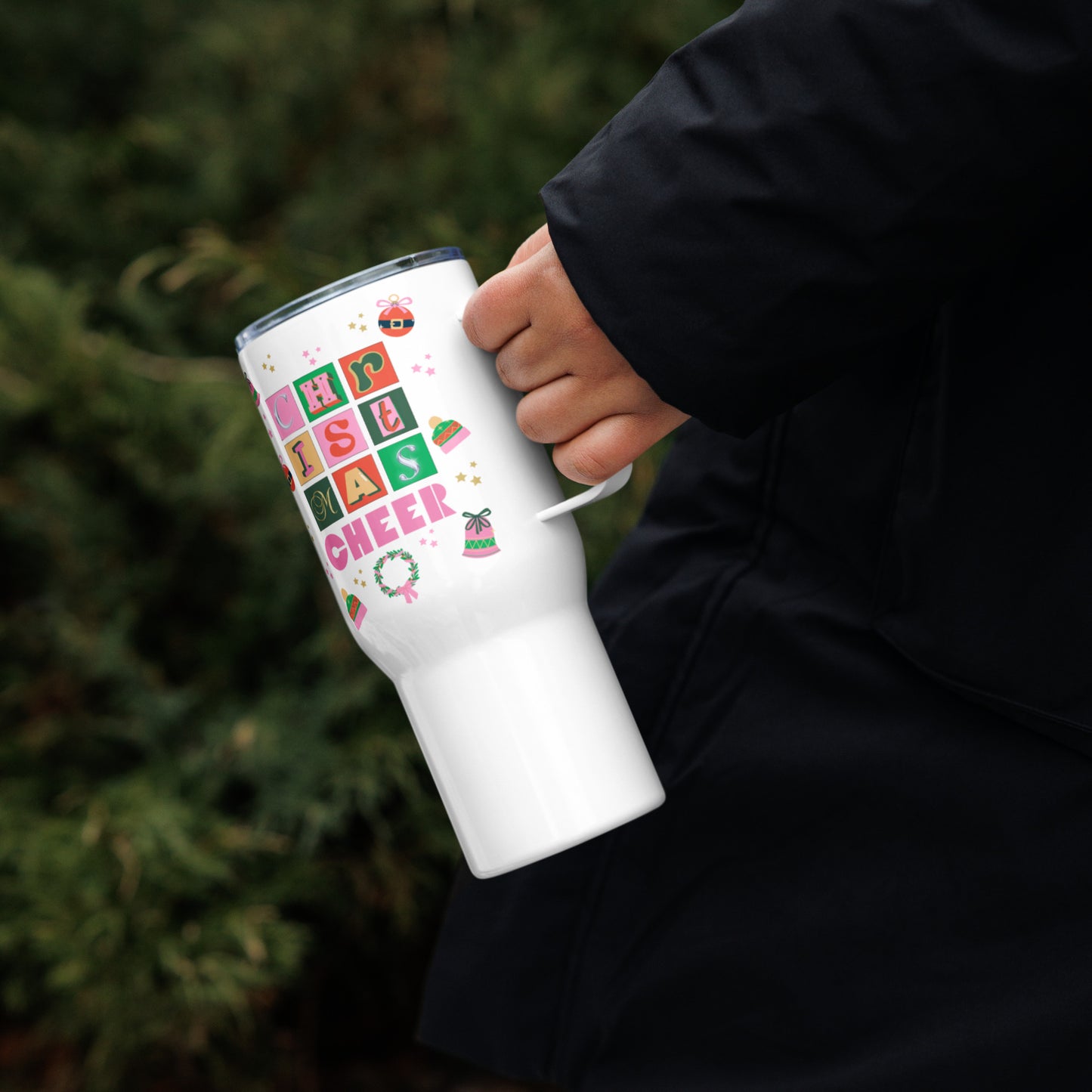 Christmas Cheer Travel Tumbler