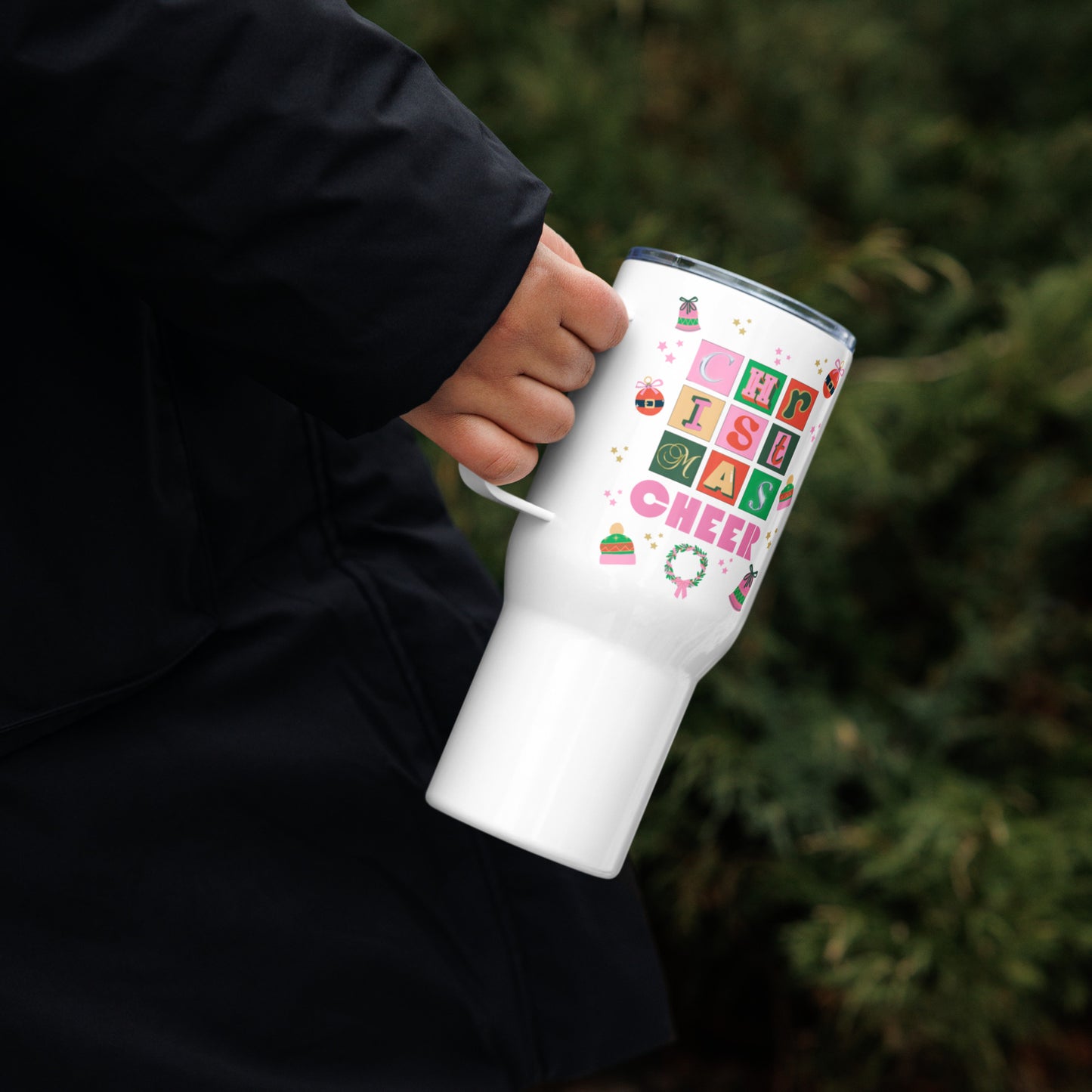 Christmas Cheer Travel Tumbler