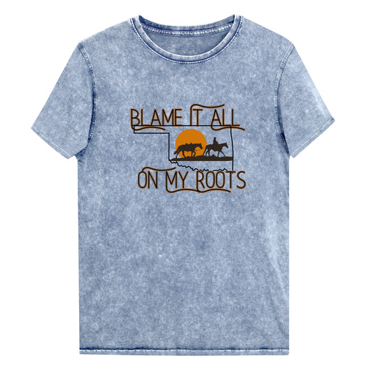 Blame It All On My Roots Graphic Tee