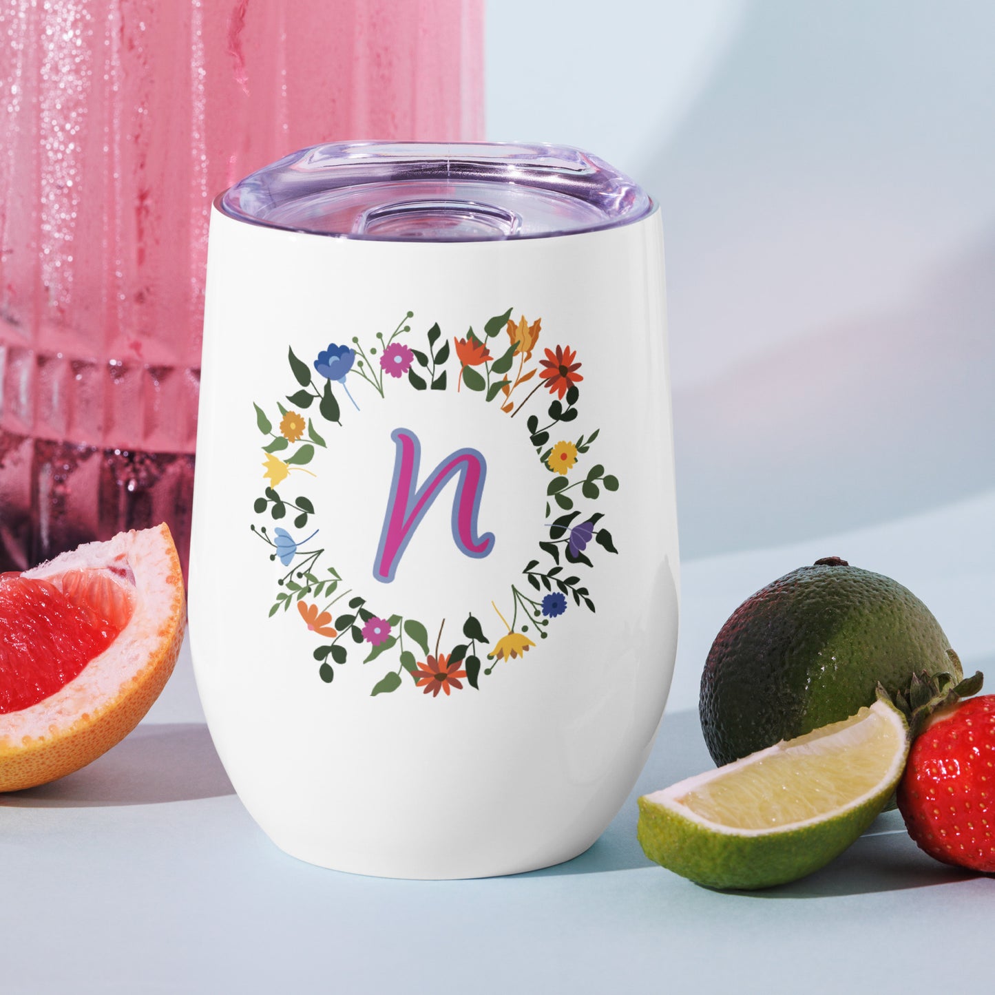 Custom Initial Tumbler