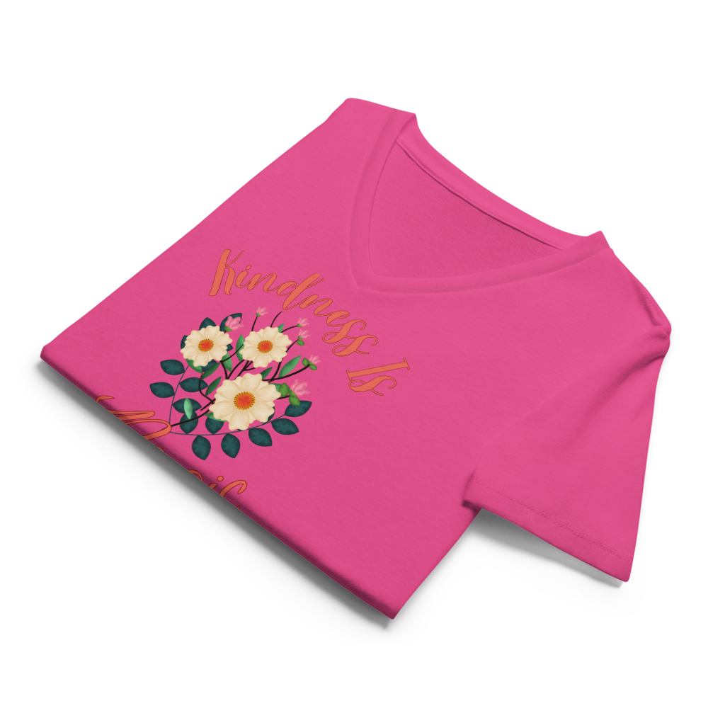Kindness is Magic Tee In Berry
