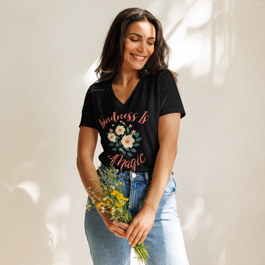 Kindness is Magic Tee In Black