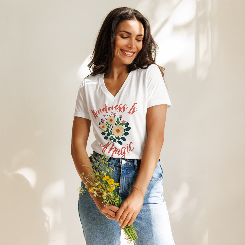 Kindness is Magic Tee In White