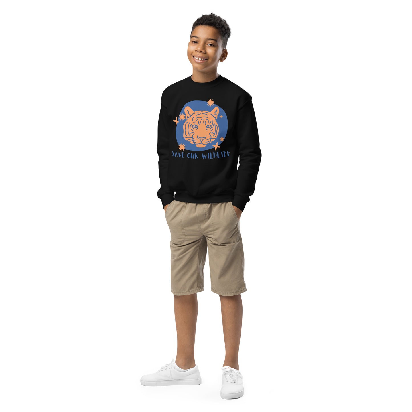 "Save the Wildlife" Youth Sweatshirt